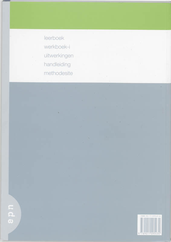 Achterkant van Werkboek-i