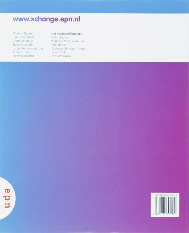 Achterkant van 1 Vmbo-KGT