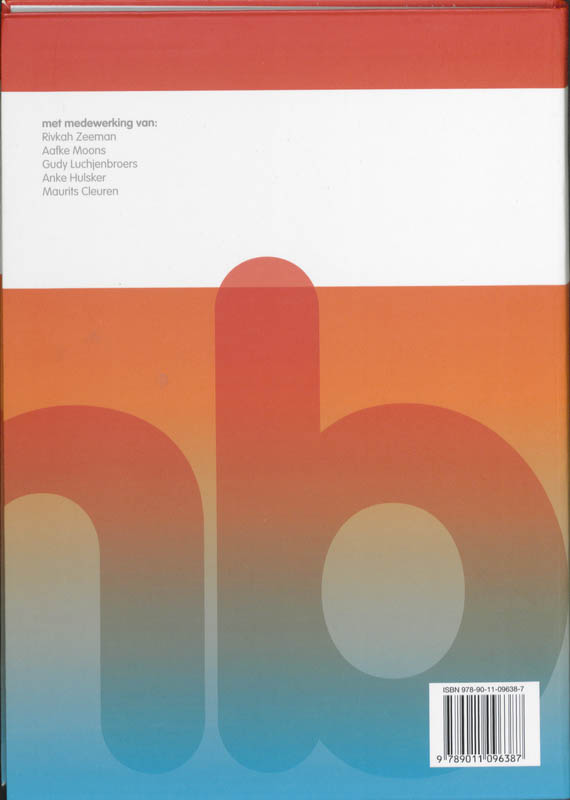Achterkant van Handboek