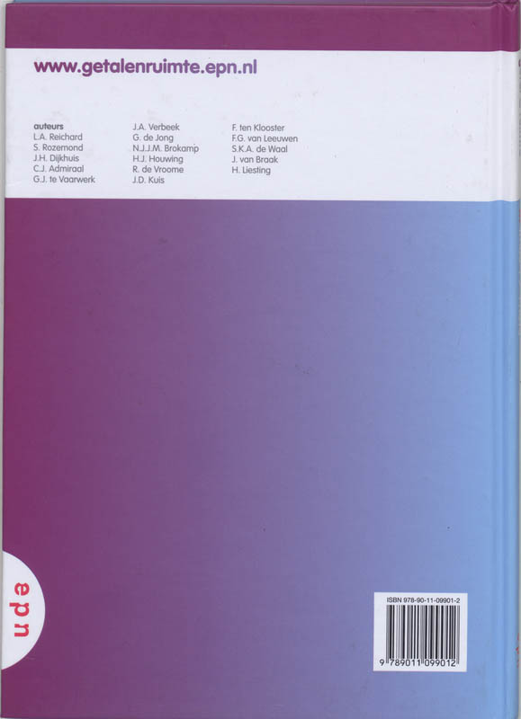 Achterkant van 4 Havo Vmbo-T