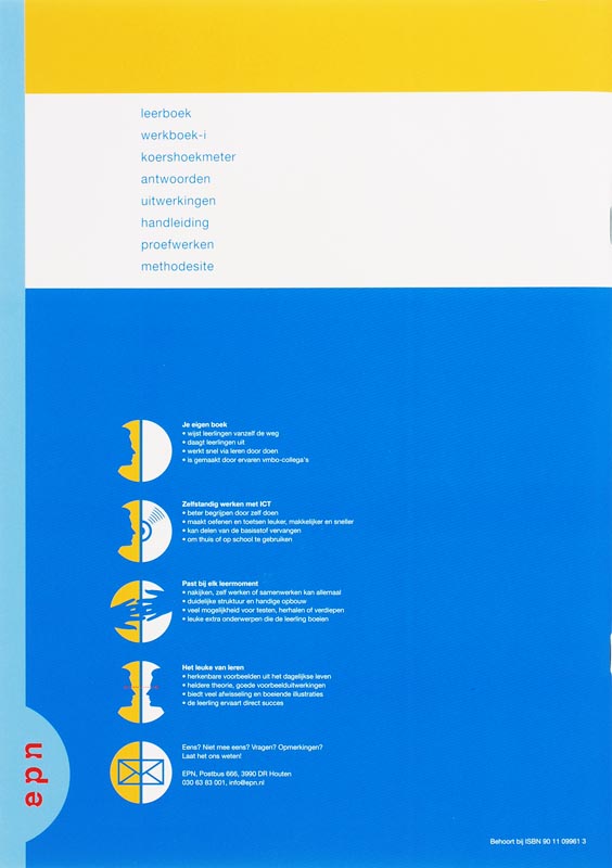 Achterkant van Werkboek-i