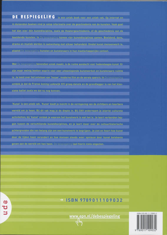 Achterkant van Werkboek VWO