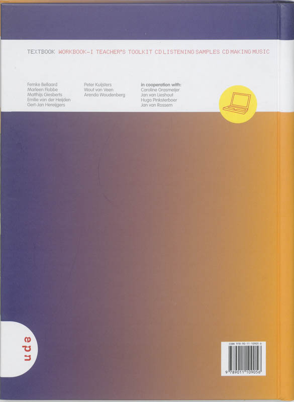 Achterkant van Bronnenboek