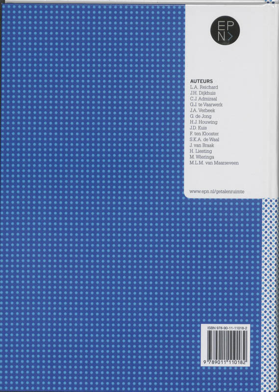Achterkant van Leerboek