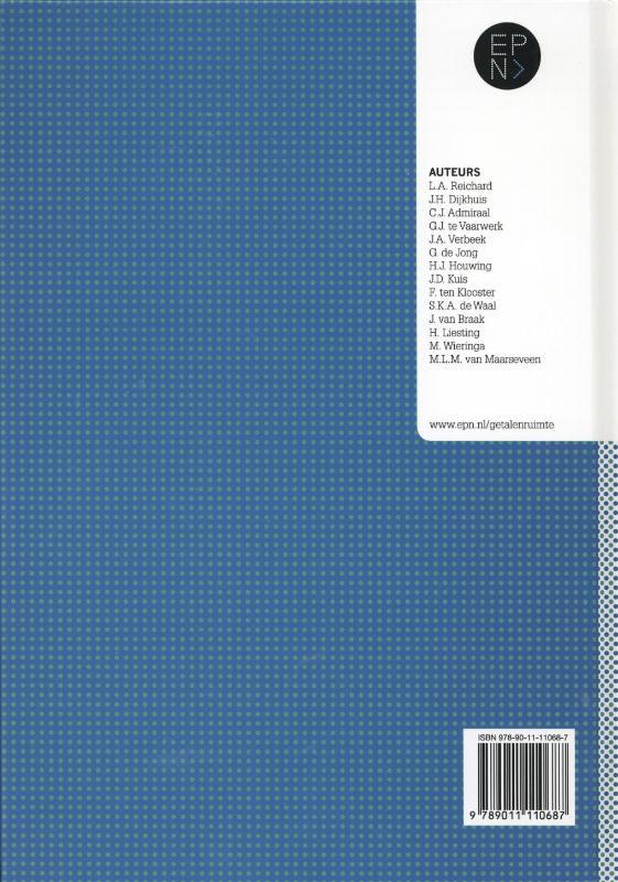 Achterkant van Leerboek