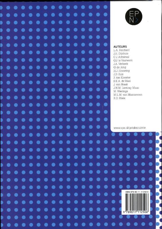Achterkant van Leerboek