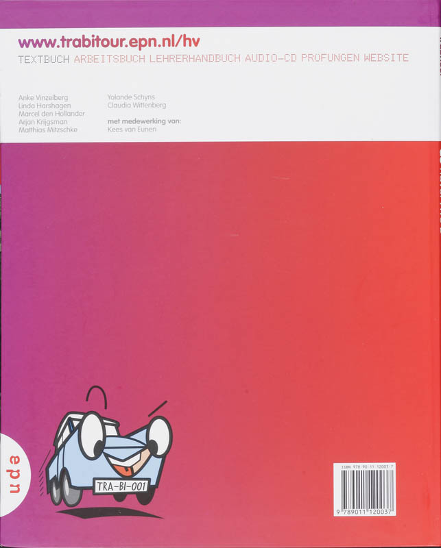 Achterkant van Havo/vwo B