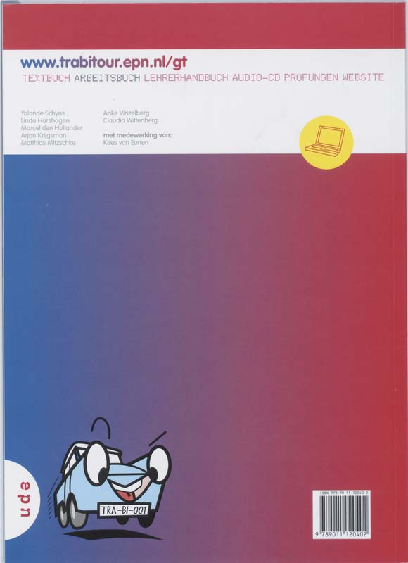 Achterkant van Arbeitsbuch