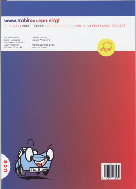 Achterkant van Arbeitsbuch B