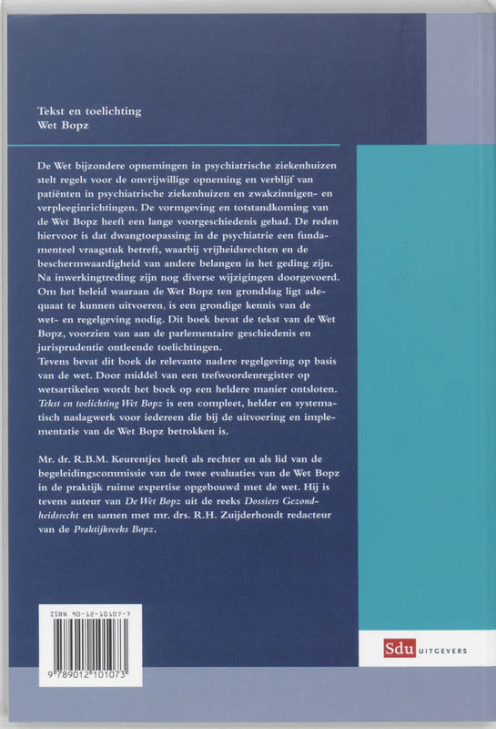 Achterkant van 2005