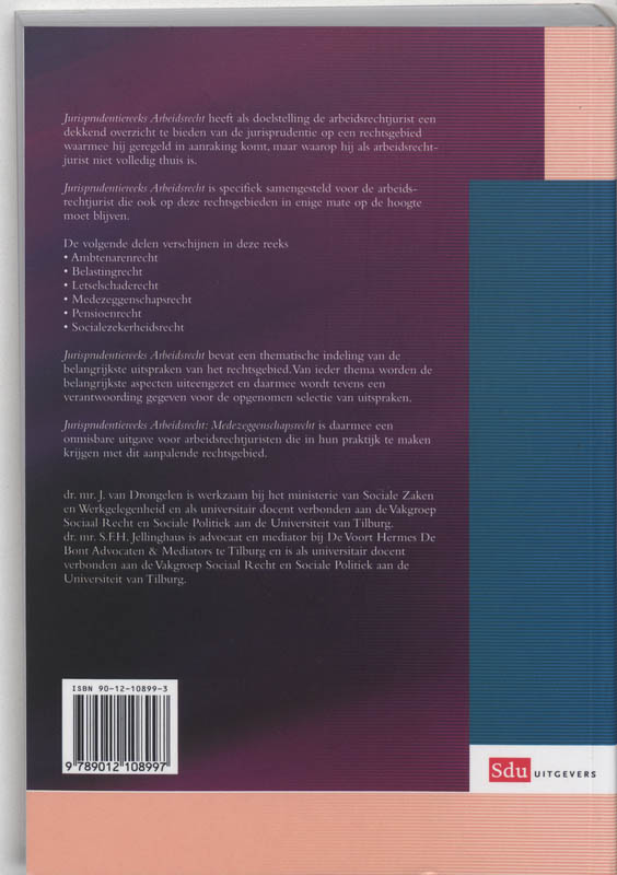 Achterkant van Medezeggenschapsrecht