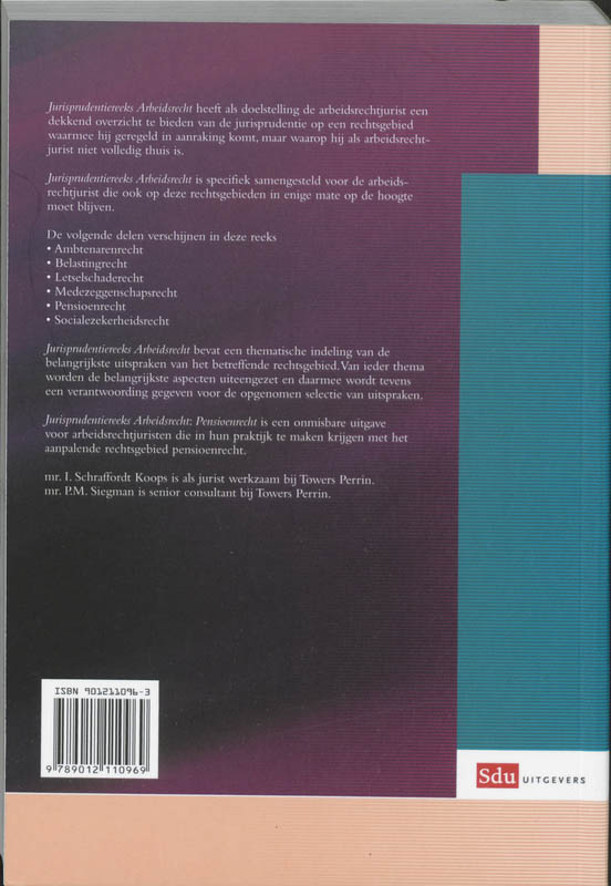 Achterkant van Pensioenrecht