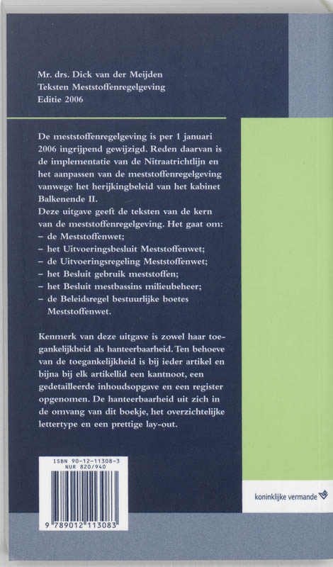 Achterkant van Teksten Meststoffenregelgeving