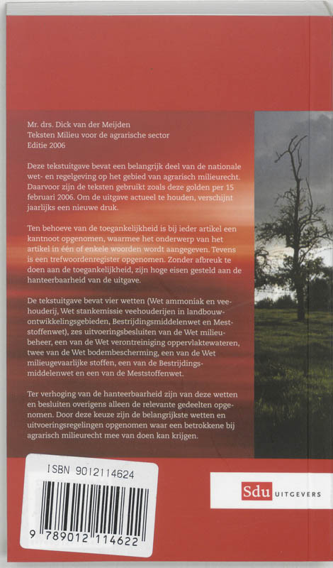 Achterkant van 2006