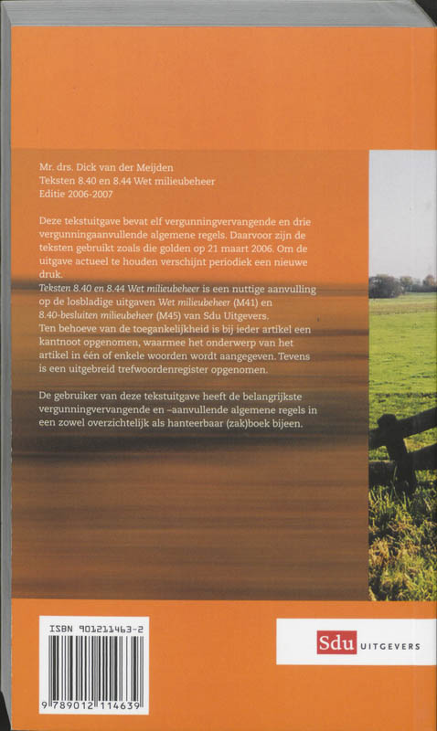 Achterkant van 2006/2007