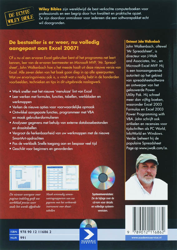 Achterkant van 2007