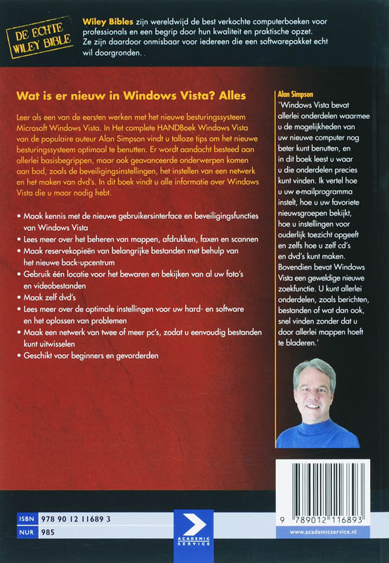 Achterkant van 2007