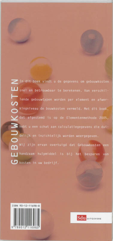 Achterkant van Gebouwkosten