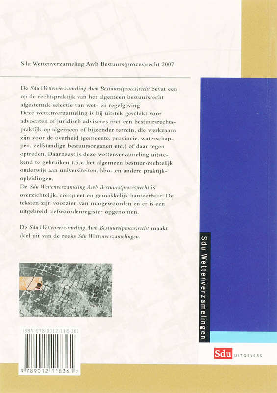 Achterkant van 2007