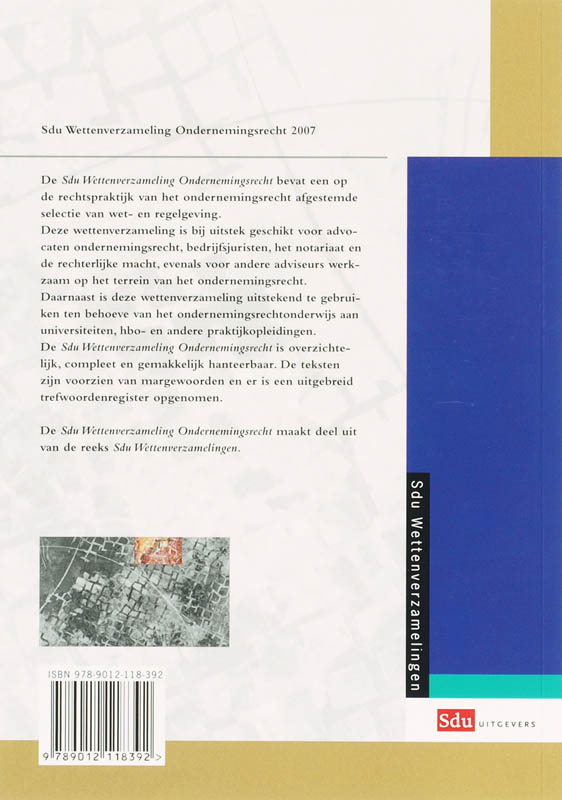 Achterkant van 2007