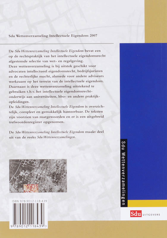 Achterkant van 2007