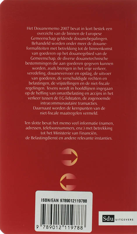 Achterkant van 2007