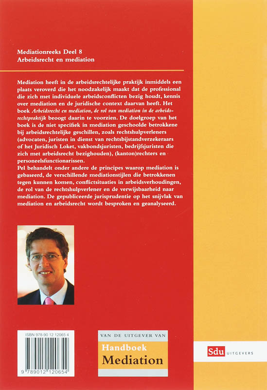 Achterkant van Arbeidsrecht en mediation