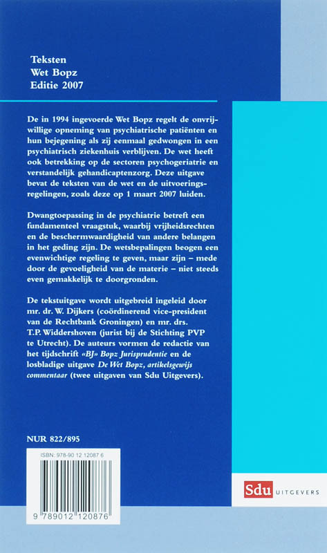 Achterkant van 2007