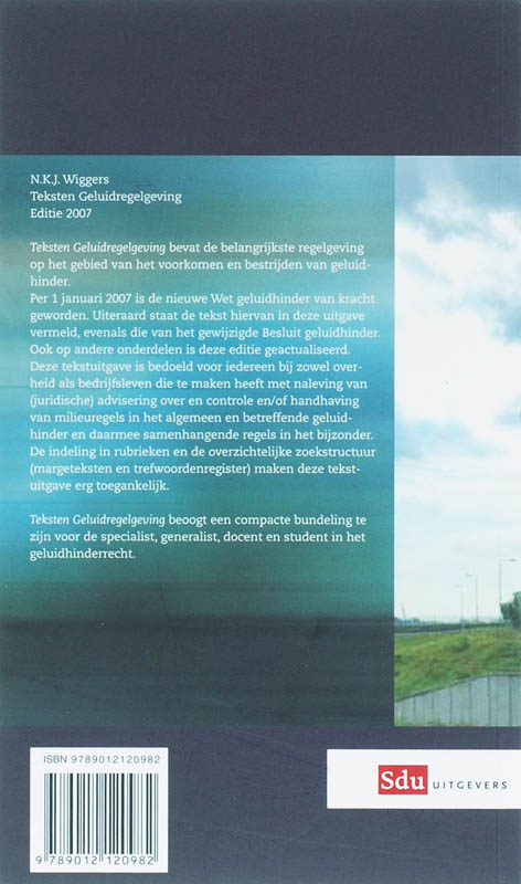 Achterkant van 2007