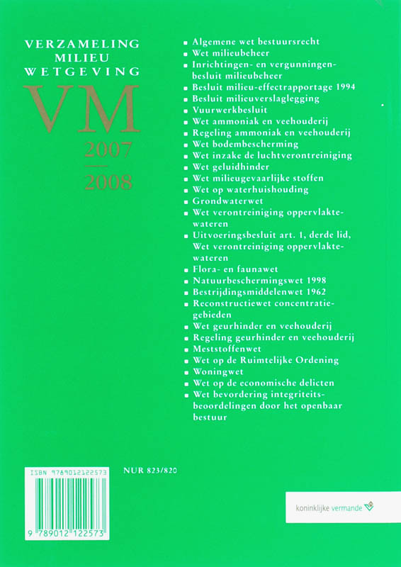 Achterkant van 2007/2008