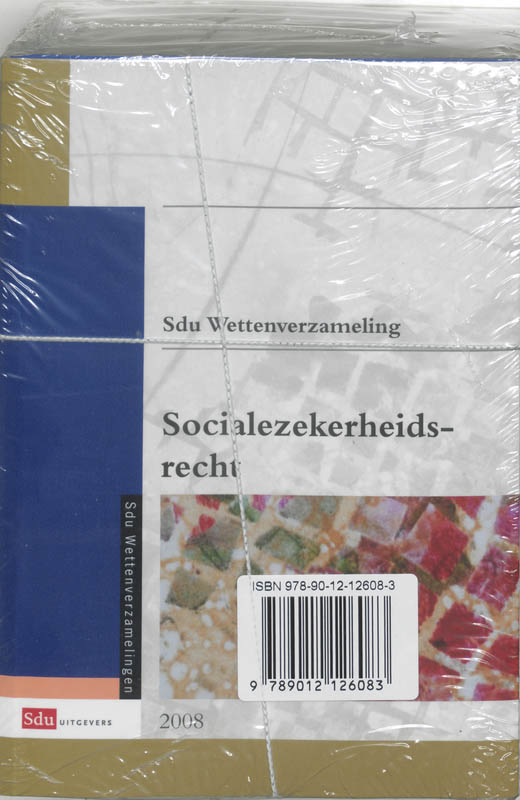 Achterkant van Arbeidsrecht / Socialezekerheidsrecht set