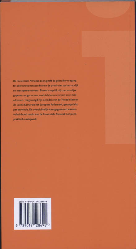 Achterkant van 2009