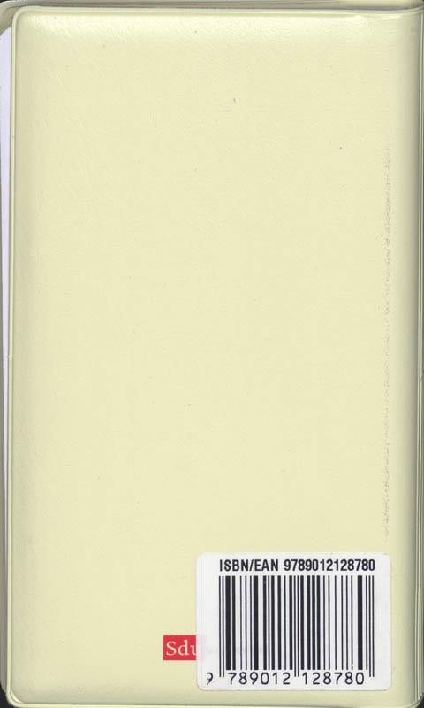 Achterkant van 2009
