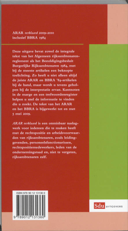 Achterkant van 2009/2010