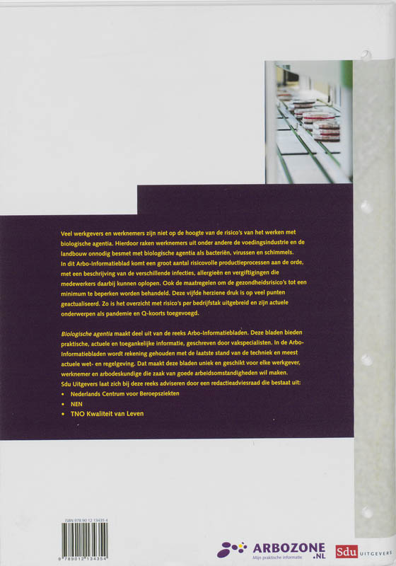 Achterkant van Biologische agentia