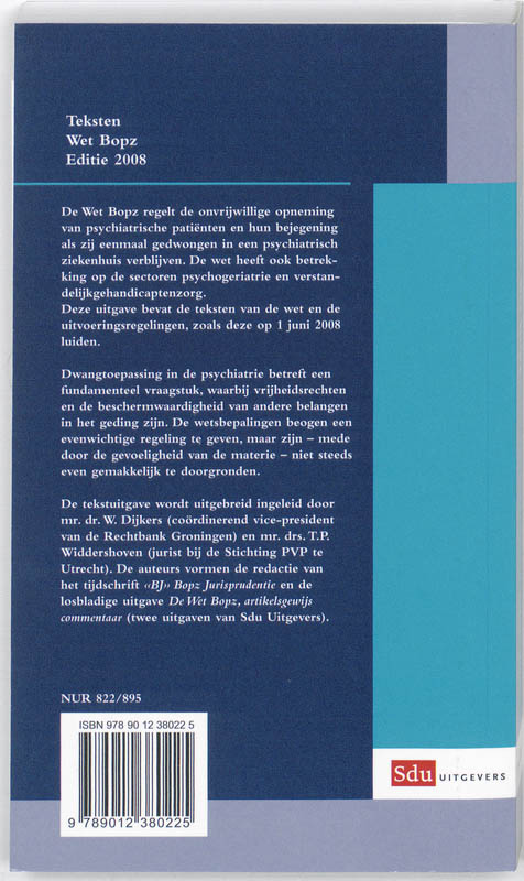 Achterkant van 2008