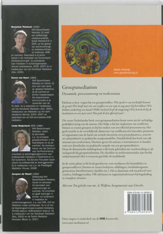 Achterkant van Groepsmediation
