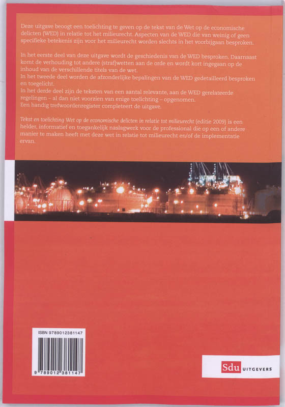 Achterkant van 2009