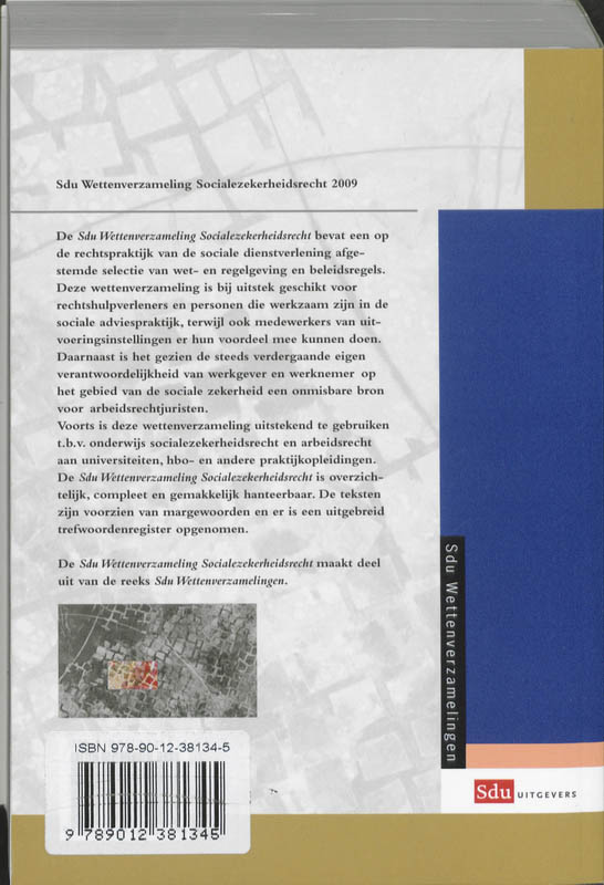 Achterkant van 2009