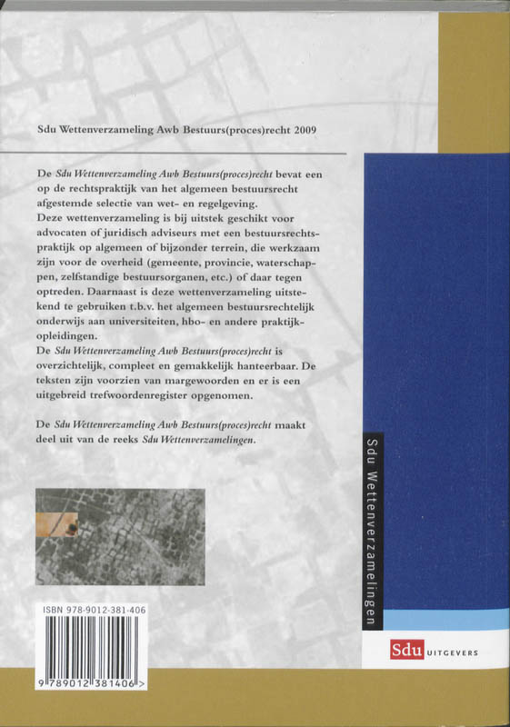 Achterkant van 2009
