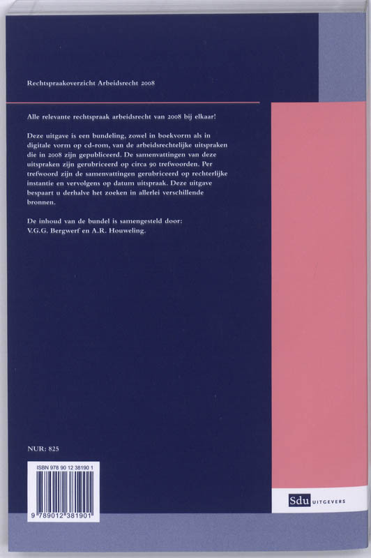 Achterkant van 2008