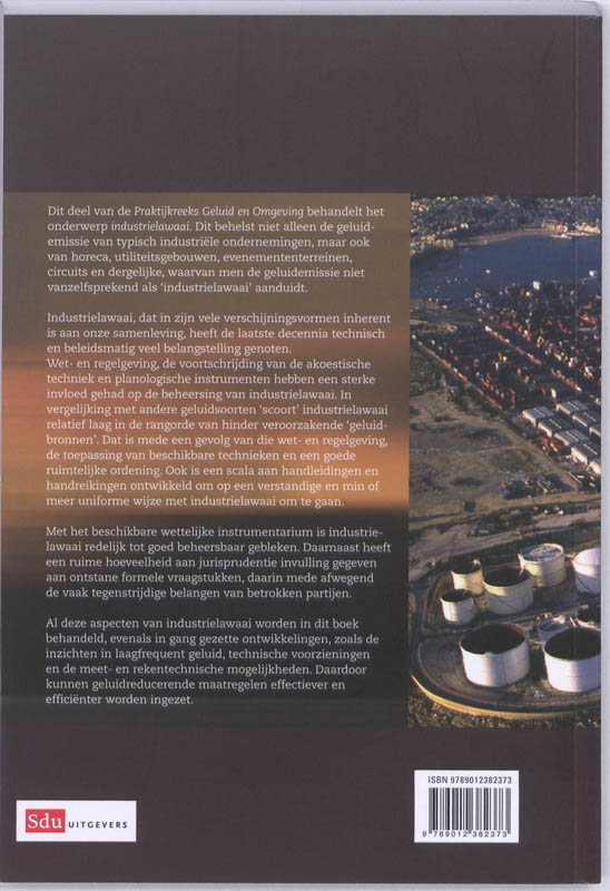 Achterkant van Industrielawaai