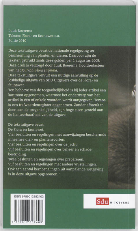 Achterkant van 2010
