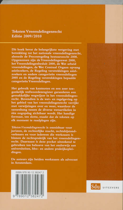 Achterkant van 2009-2010