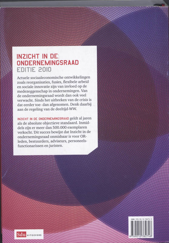 Achterkant van Inzicht in de ondernemingsraad