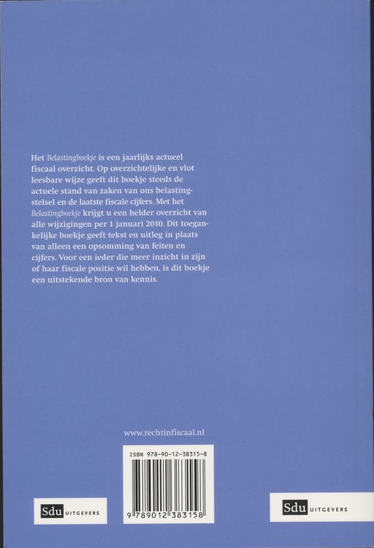 Achterkant van 2010
