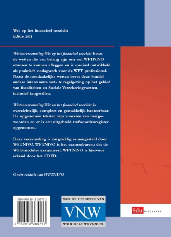 Achterkant van editie 2011