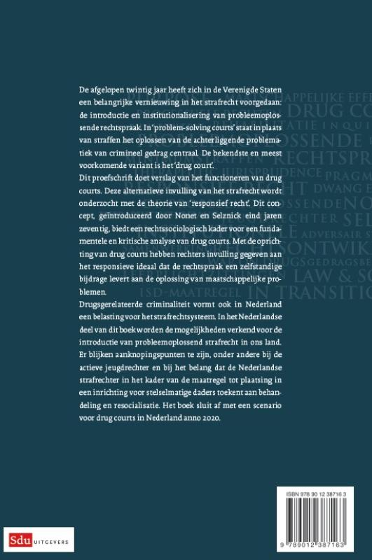 Achterkant van Probleemoplossend strafrecht en het ideaal van responsieve rechtspraak