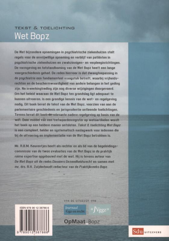 Achterkant van Wet Bopz