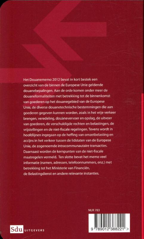 Achterkant van 2012